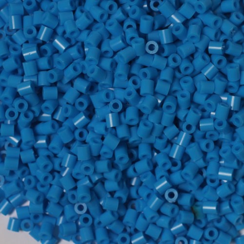 T_ DIY 방과후만들기 컬러비즈 파랑색 5x5mm (약1000개입)
