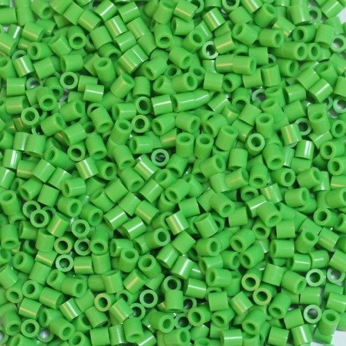 T_ DIY 방과후만들기 컬러비즈 밝은녹색 5x5mm (약1000개입)