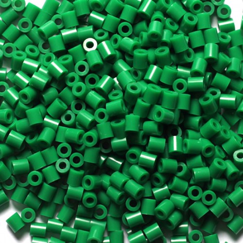 05)컬러비즈 초록색 5x5mm (약1000개입)